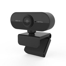 웹캠 줌 화상 컴퓨터 노트북 카메라 hd 1080p pc 웹 (마이크 포함) 생방송용 통화 회의 작업 pc usb 플러그, 검은색