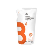 레인보우샵 B6 베이킹소다 워터 주방세제 액티브 리필, 420g, 1개