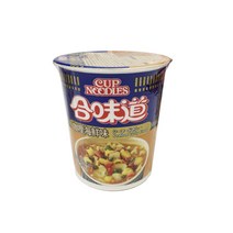 태국 니신 컵누들 컵라면 씨푸드 커리 71g 3컵, 니신 컵라면 씨푸드 커리 71g 3컵