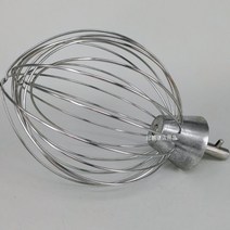 키친에이드 호환 거품기 스테인레스 육각 반죽 프로더 거품기 휘퍼 반죽기 7L, A