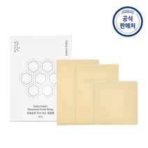 오늘습관 다시쓰는 밀랍랩 3매, 다시쓰는 밀랍랩 (3pcs)