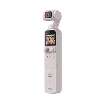DJI 포켓 2 3축 짐벌 휴대용 스태빌라이저 4K 카메라 64MP 사진 Android 및 iPhone용 휴대용 비디오 카메라, 하얀 + 마이크로SD 256GB 세트