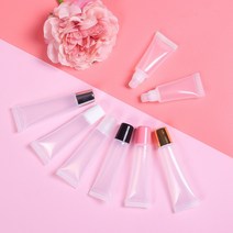 셀프천사 파운데이션 공병 공 용기 비비 크림 립 밤 치약 튜브, 1개, 블랙-5ml