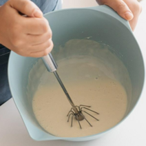 베이킹 믹싱볼 플라스틱 손잡이 믹스볼 머랭볼 기발한아이디어상품, 블루