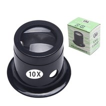 루페 루뻬Monoculars 돋보기 시계 제조 업체 Loupe Lens Jeweler Watch Eye 수리 도구 3X/5X/10X /15X /20X, 03 10X