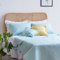 해리스 듀이 고주파 퀼팅 스프레드 S 베개세트