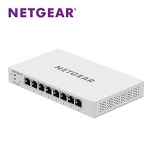 넷기어 GC108P 인사이트 클라우드 8포트 기가비트 스위치 허브 PoE+ 지원 (64W), GS108P