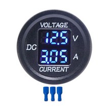 Dc 디스플레이용 디지털 전압계 전류계 전력계 감지기 LCD 패널 모니터 션트 전기, 01 Blue