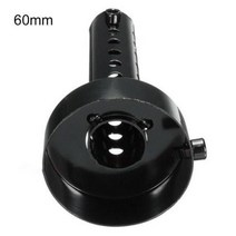 가변배기 자동차 머플러 마후라 오토바이 배기 캔 킬러 조정 가능한 이동식 소음기 소음 제거기 오토바이 부품, 블랙 60mm