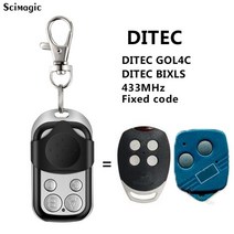 DITEC GOL4C 100% 호환 교체 차고 문 제어 433.92mhz 오프너 복사기 키체인, 01 SMG-002