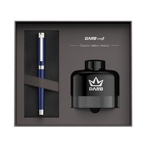만년필입문 고급만년필 추천 만년필케이스 선물용볼펜 고급샤프추천 PARKER 선물용만년필 독일 만년필 만년필쇼핑몰 저가만년필 각인볼펜, 0.5mm F, 실버네이비, 명첨
