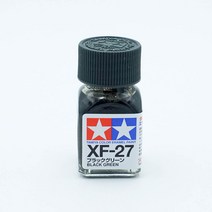 타미야 XF27 블랙 그린 무광 10ml 에나멜도료 TAMIYA