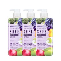 세이프 천연 미네랄 주방세제, 725ml, 3개