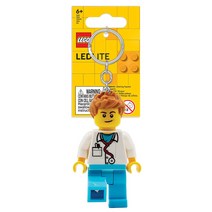 [밤나무] 레고 남자 의사 키체인 KE184H (남의사), 단품