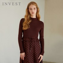 인베스트 인베스트 도트무늬니트원피스_V2W1OP3111