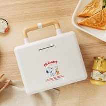 토스트 와플메이커 스팟 한국어 스누피 샌드위치 기계 기계 기능 빵 기계 토스터 아침, 스누피 더블 그리드 국내 명소