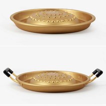 양은 불고기판 원형불판 옛날 불고기 불판 백종원 불고기팬 30cm 가정용 업소용 가스용 국물불고기팬 레트로 빈티지, 유