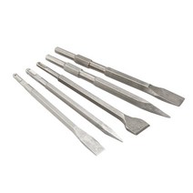 고속 콘크리트 홈파기 커팅기 절단기 포인트 그루브 Gouge 플랫 치즐 세트 전기 해머 벽돌 드릴 비트 벽 도, 01 라운드_02 14x250_01 Tapered