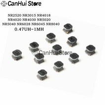 SMD 자기 접착제 차폐 전원 인덕터 0.47UH ~ 100UH NR2520 NR3015 NR4018 NR4020 NR6028 NR604, 04 NR4020_02 1UH
