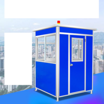 이동식주차부스 경비실 1.8미터급 배움터지킴이실, 1.2x1.2x2.15LWH