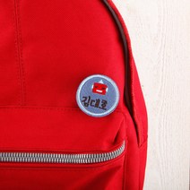 디자인아지트 주문제작 자수와펜 쪼꼬미4040, 1개, 2_체리-원형핀