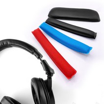 헤드셋 교체용 헤드밴드 호환 헤드폰 헤드빔 쿠션_1P, 블랙가죽(얇음)1P