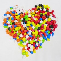 마리모 구피 베타 새우 어항 돌자갈 색자갈 1kg, 4-돌자갈1kg-그린