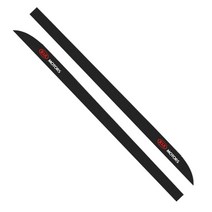 자동차 엠블럼 2pcs 자동차 장식 사이드 데칼 스커트 스티커 Kia Rio K2 K3 K4 K5 Cerato Soul Forte Sport, black, carbon black