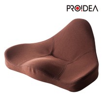 PROIDEA 프로아이디어 말안장쿠션 말안장방석 0070-3102 브라운, 1개