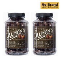 노브랜드 아몬드 초코볼 500g, 2개