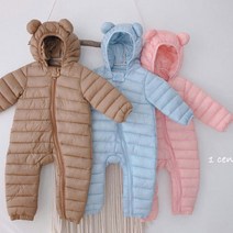 [SALE] 유아 바디슈트 일센치FW -곰패딩슈트
