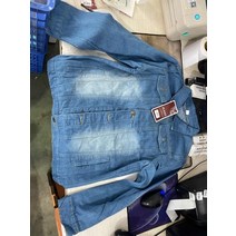 남자 청자켓 트러커 오버핏 빅사이즈 연청 중청 데님 코디 그레이트 스트라이프 캐주얼 재킷 작업 남성 코트 봄
