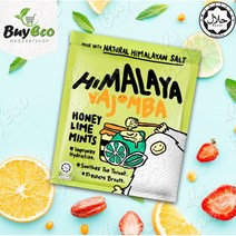 히말라야 솔트 캔디 바좀바 허니라임민트 사탕 Himalaya Vajomba Candy 12팩