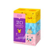 코디 아트앤 포켓몬 미니 2겹 랜덤발송, 1개입, 6개