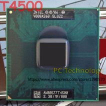 파워딜 지널 인텔 펜티엄 CPU T4500 (1M 캐시 2.30GHz 800MHz FSB) 35W PGA478 노트북 프로세서 무료 배, 한개옵션0