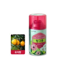 리빙굿 향그루 자동분사기, 280ml, 3개, 유자향