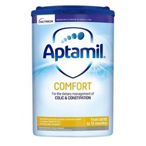 Aptamil 압타밀 컴포트 베이비 밀크 포뮬라 0-12개월 800g x4팩