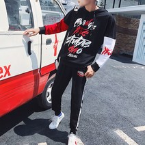 가바바 남성 후드트레이닝복세트 개성넘치는 당신에게 필요한 트레이닝복 G18627