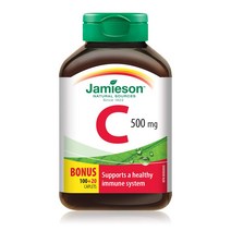 캐나다 비타민 C 보충제 베스트 셀러 Top, 22.자미에슨 비타민C 500mg 120정 x 2병