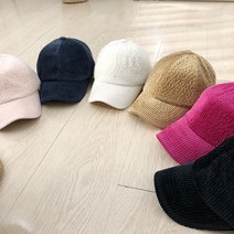 골덴 무지 엠보싱 볼캡