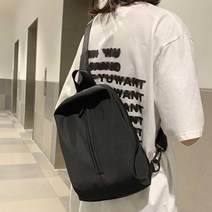 커플 캐주얼 크로스 메신저백 검정 남녀 공용 가방 쇼핑몰 여행용 남여 남성용 남자