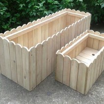 대형화분 옥상꾸미기 야외 옥상 텃밭 베란다 발코니, 길이 너비 높이 120x50x50, 원목색상