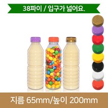페트병 경진콩물식혜(사골육수) 500ml-(A) 38파이, 1개, 주황