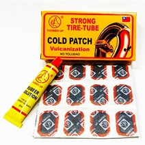 COLD 펑크패치 본드20ml 36매 48매/자전거 패치 튜브 수리 접착제, COLD 펑크패치(본드20ml+48패치)