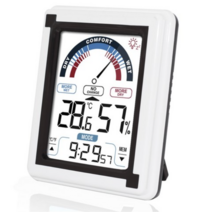 KR-20HTC 가정용 온습도계, 화이트 색상, 1개