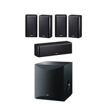 야마하 NS-P160 5.1채널스피커(SW100), 블랙