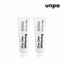 언파 [언파]차차치약 화이트 (미백 90g) x 2, 2개