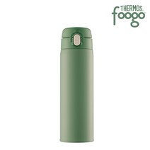 써모스 푸고 프리미엄 뉴트럴 조제분유용 텀블러 500ml JNX-501K, 뉴트럴그린(GR), 1개