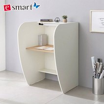 e스마트 스카이A 독서실책상 / LED스탠드 세트, 색상:메이플