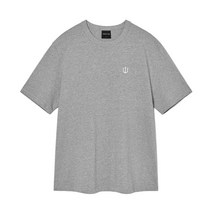 RTW-TS170 VERUTUM Vintage Back Logo T-ShirtsㅣMelange Grey
